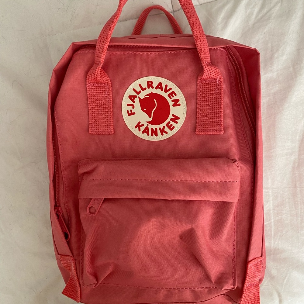 Brand new pink fjallraven kanken mini backpack